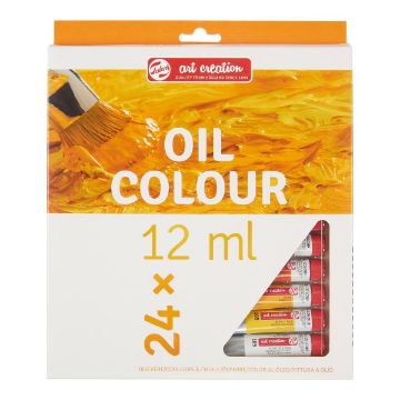 SKU_004678 ΧΡΩΜΑΤΑ ΛΑΔΙΟΥ TALENS 24x12ml