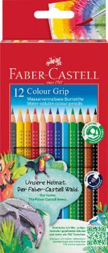 SKU_063626 ΞΥΛΟΜΠΟΓΙΕΣ FABER-CASTELL GRIP AQUAREL 12τεμ