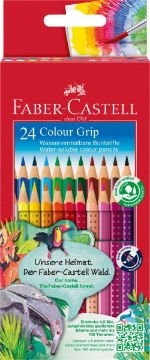 SKU_067294 ΞΥΛΟΜΠΟΓΙΕΣ FABER-CASTELL GRIP AQUAREL 24τεμ