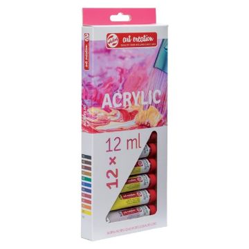 SKU_058309 ΧΡΩΜΑΤΑ ΑΚΡΥΛΙΚΑ TALENS 12τεμ 12ml