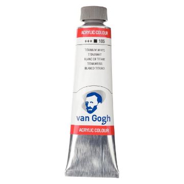 SKU_055774 ΑΚΡΥΛΙΚΟ VAN GOGH TALENS 40ml 105 Titanium White