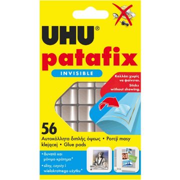 SKU_045077 ΑΥΤΟΚΟΛΛΗΤΟ UHU PATAFIX INVISIBLE 56τ