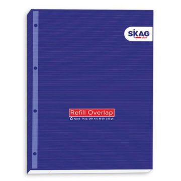 SKU_027349 ΜΠΛΟΚ OVERLAP SKAG Α4 ΠΛΑΓΙΟ ΚΡΙΚΟΣ