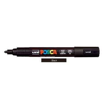 SKU_053066 ΜΑΡΚΑΔΟΡΟΣ UNI POSCA PC-5Μ Black
