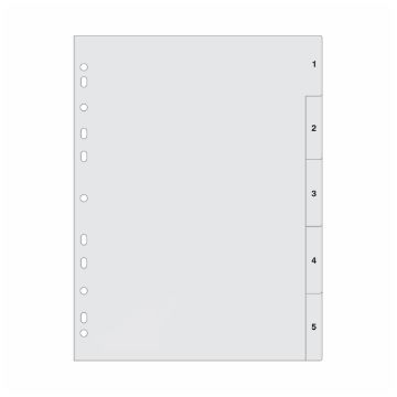 SKU_058178 ΔΙΑΧΩΡΙΣΤΙΚΑ ΠΛΑΣΤΙΚΑ 5Θ ΓΚΡΙ ΑΡΙΘΜΗΜΕΝΑ