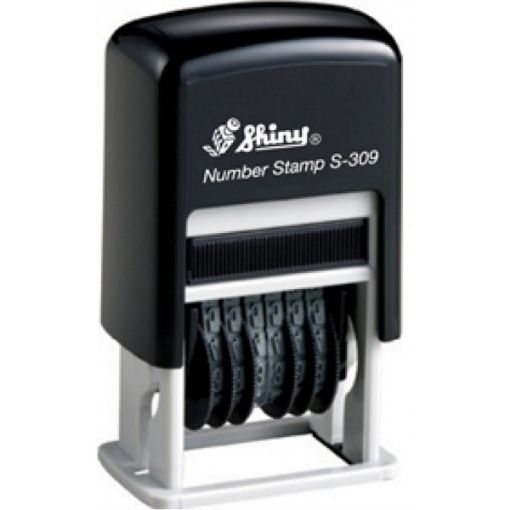 ΣΦΡΑΓΙΔΑ SHINY S-309 6 ΑΡΙΘΜΩΝ
