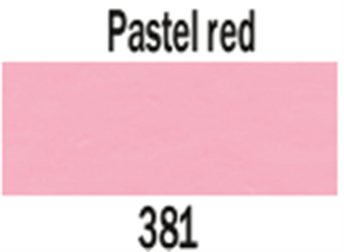 381 Pastel Red - Ecoline