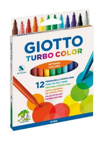 ΜΑΡΚΑΔΟΡΟΙ GIOTTO TURBO COLOR 12τεμ